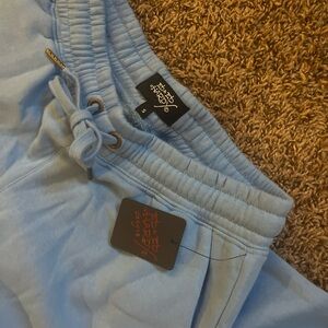 Ed Hardy women’s light blue wide leg sweatpants